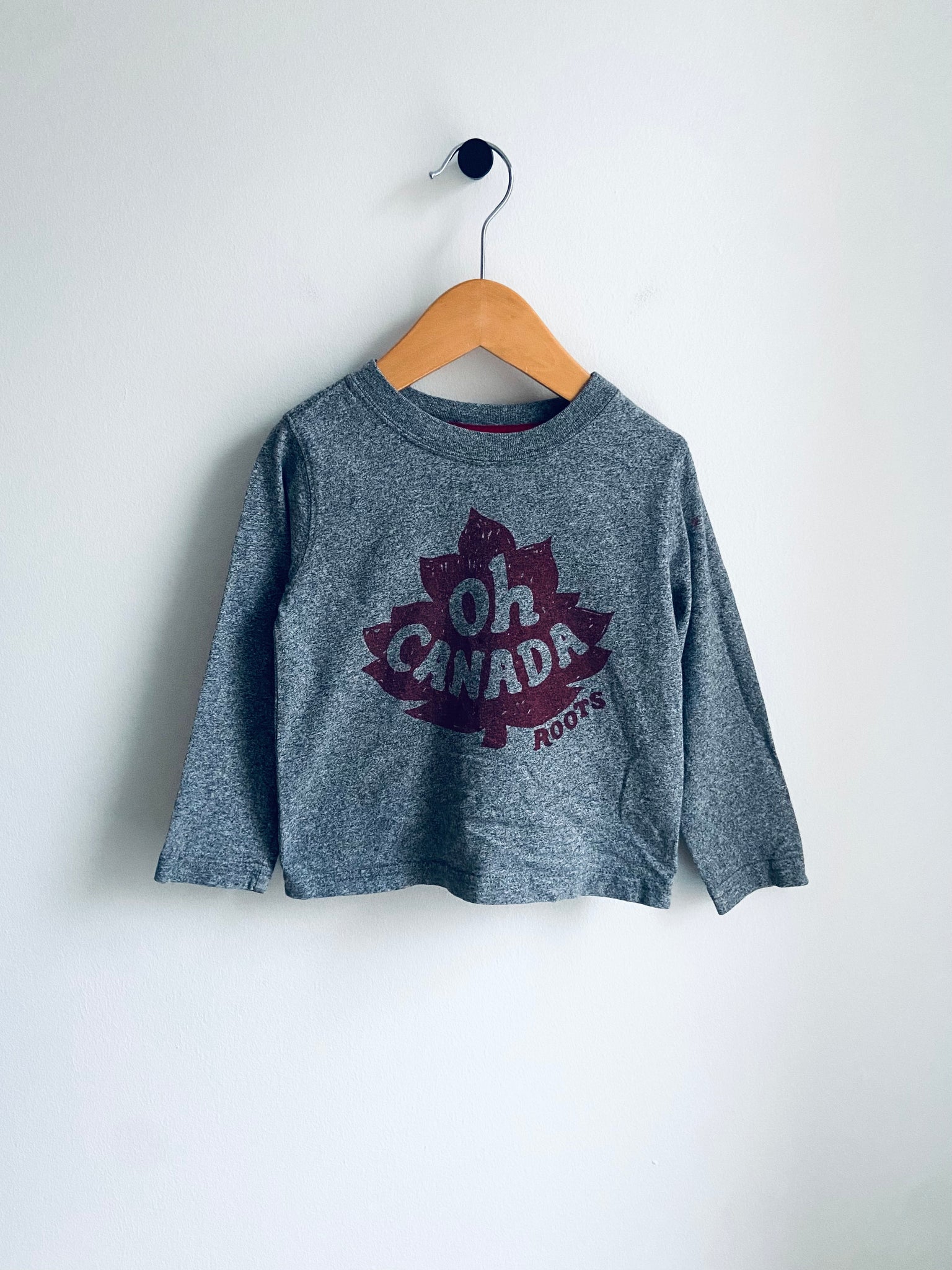 Roots | Oh Canada Long Sleeve T-Shirt (3Y)