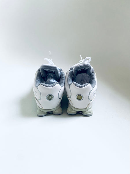 Nike | Shox White Croc Sneakers (Size 10 Child)