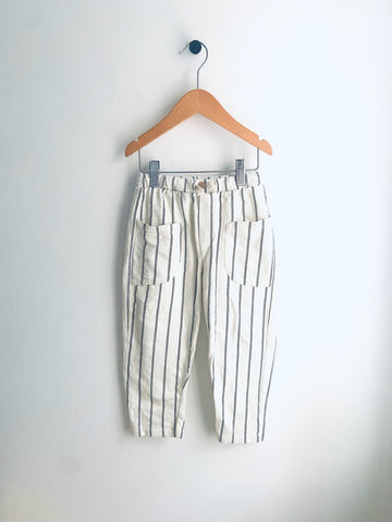 Zara | Stripe Pull On Pants (4-5Y)