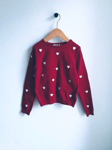 H&M | Heart Sweater (6Y)