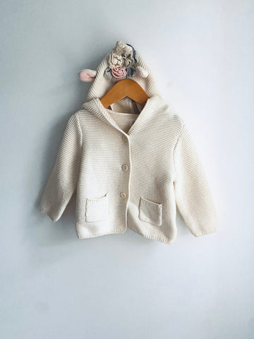 Gap | Unicorn Hooded Knit Cardigan (6-12M)