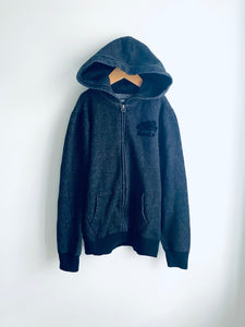 Roots | Black Pepper Zip Up Hoodie (9-10Y)