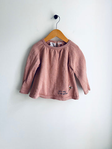 Zara | Pink Shimmery Top (2-3Y)