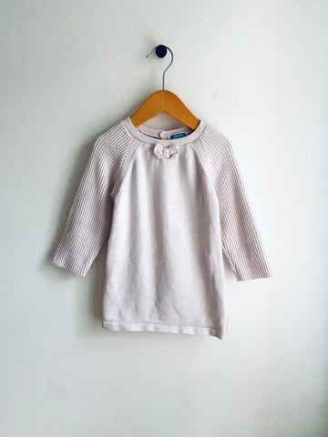 Jacadi | Pink Sweater Dress (2Y)