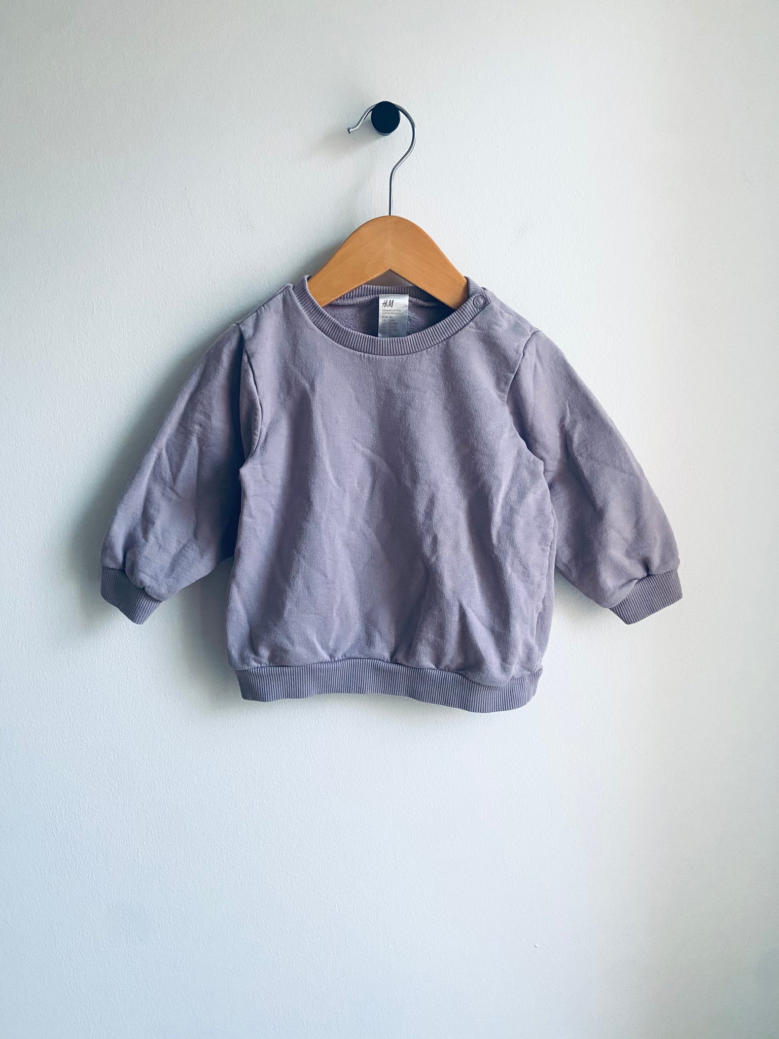 H&M | Lavender Sweatshirt (12-18M)