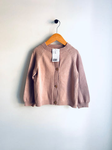 H&M | Rose Pink Cardigan (3-4Y) | BNWT