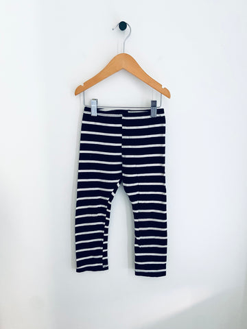 Mini Mioche | Navy Striped Joggers (4Y)