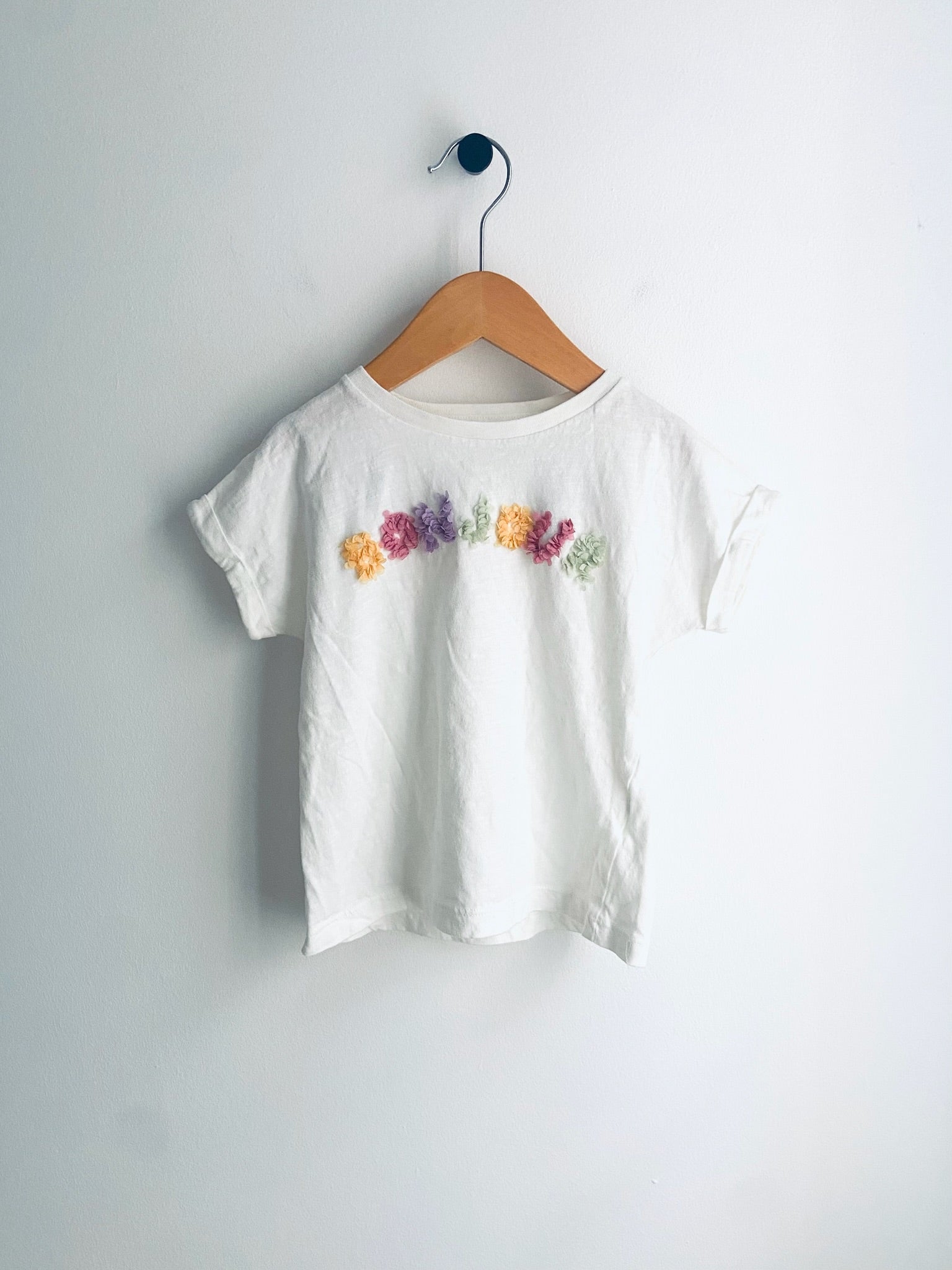 Monoprix | Organic Cotton Bonjour T-Shirt (5Y)