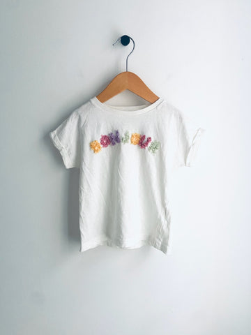 Monoprix | Organic Cotton Bonjour T-Shirt (5Y)