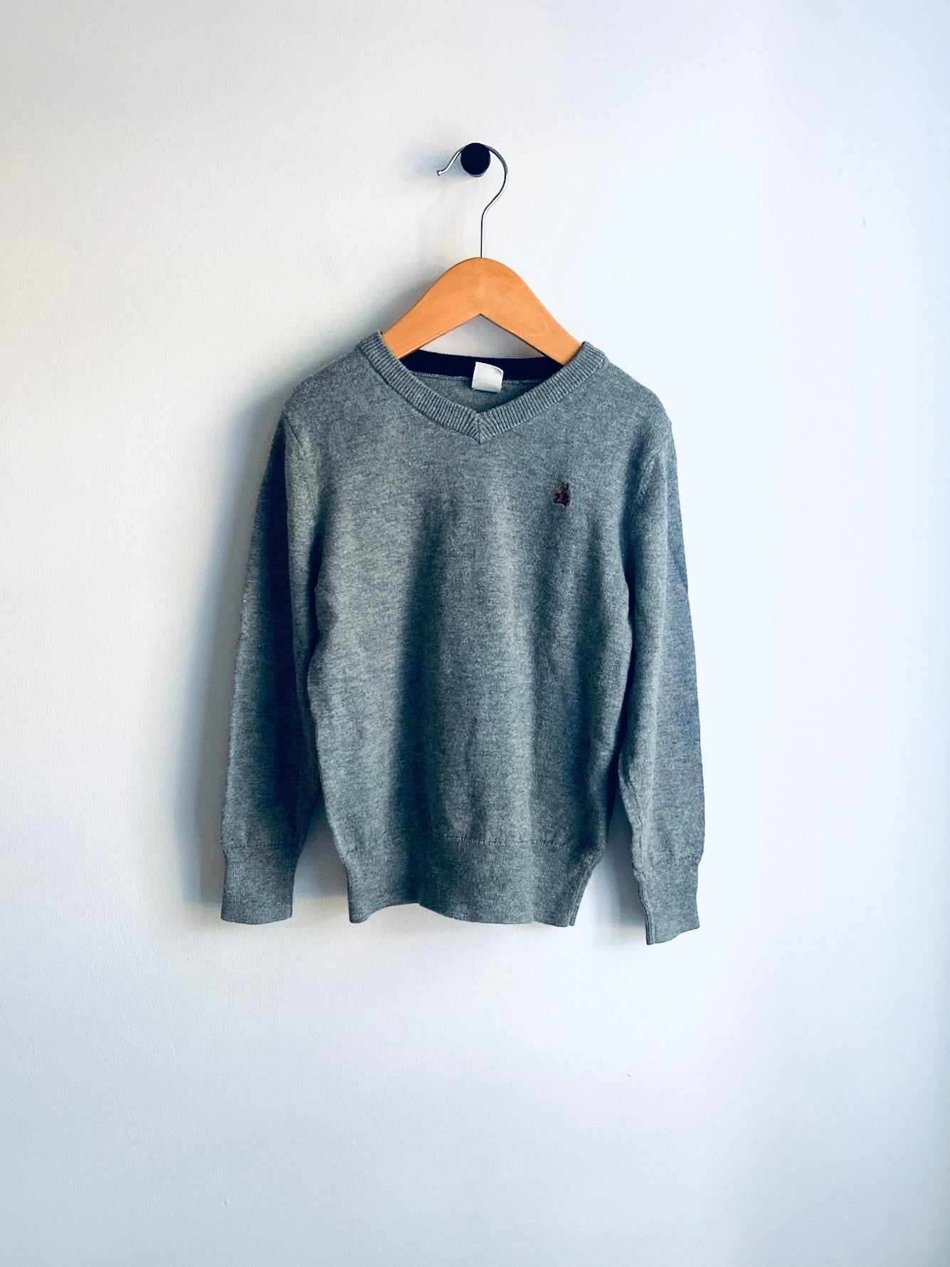 Gap | Brannan Bear V-Neck Sweater Grey (5Y)