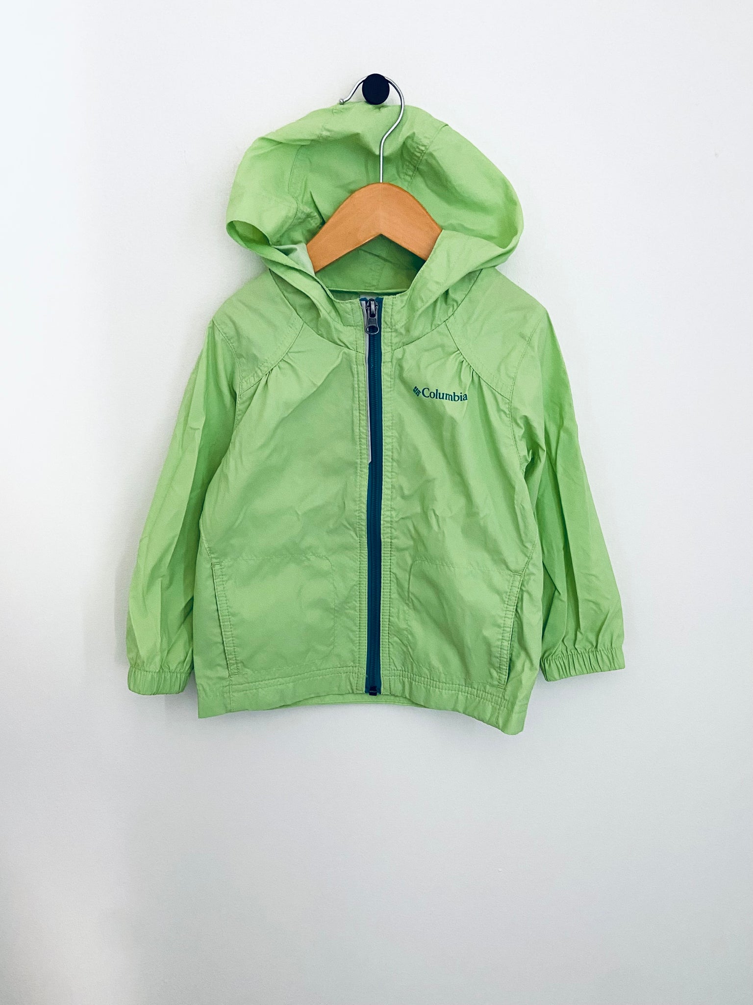 Columbia | Hooded Windbreaker Lime (3Y)