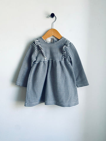 Zara | Seersucker Striped Dress (18-24M)