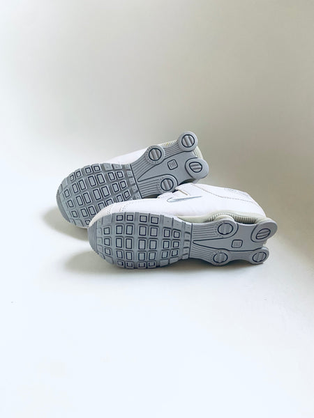 Nike | Shox White Croc Sneakers (Size 10 Child)