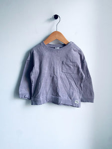 H&M | Lavender Long Sleeve Top (18-24M)
