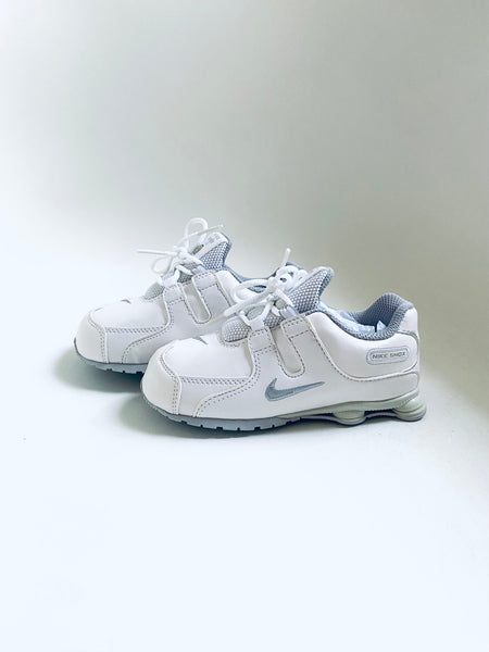 Nike | Shox White Croc Sneakers (Size 10 Child)
