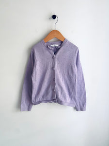 M&S | Purple Knit Cardigan (5-6Y)