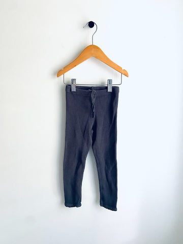 Zara | Grey Waffle Weave Tights (3-4Y)