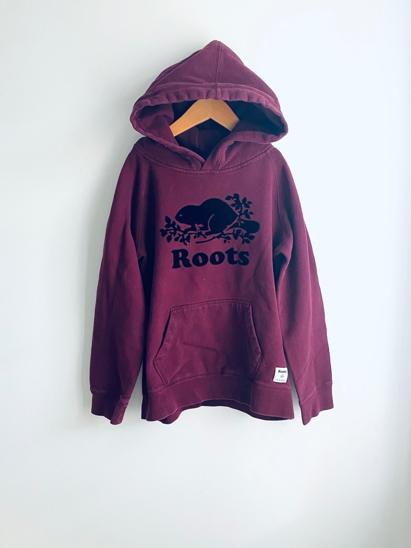 Roots | Maroon Kanga Hoodie (9-10Y)