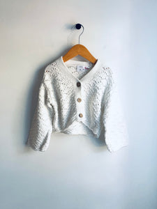 Zara | Crotchet Knit Cropped Cardigan (3-4Y)