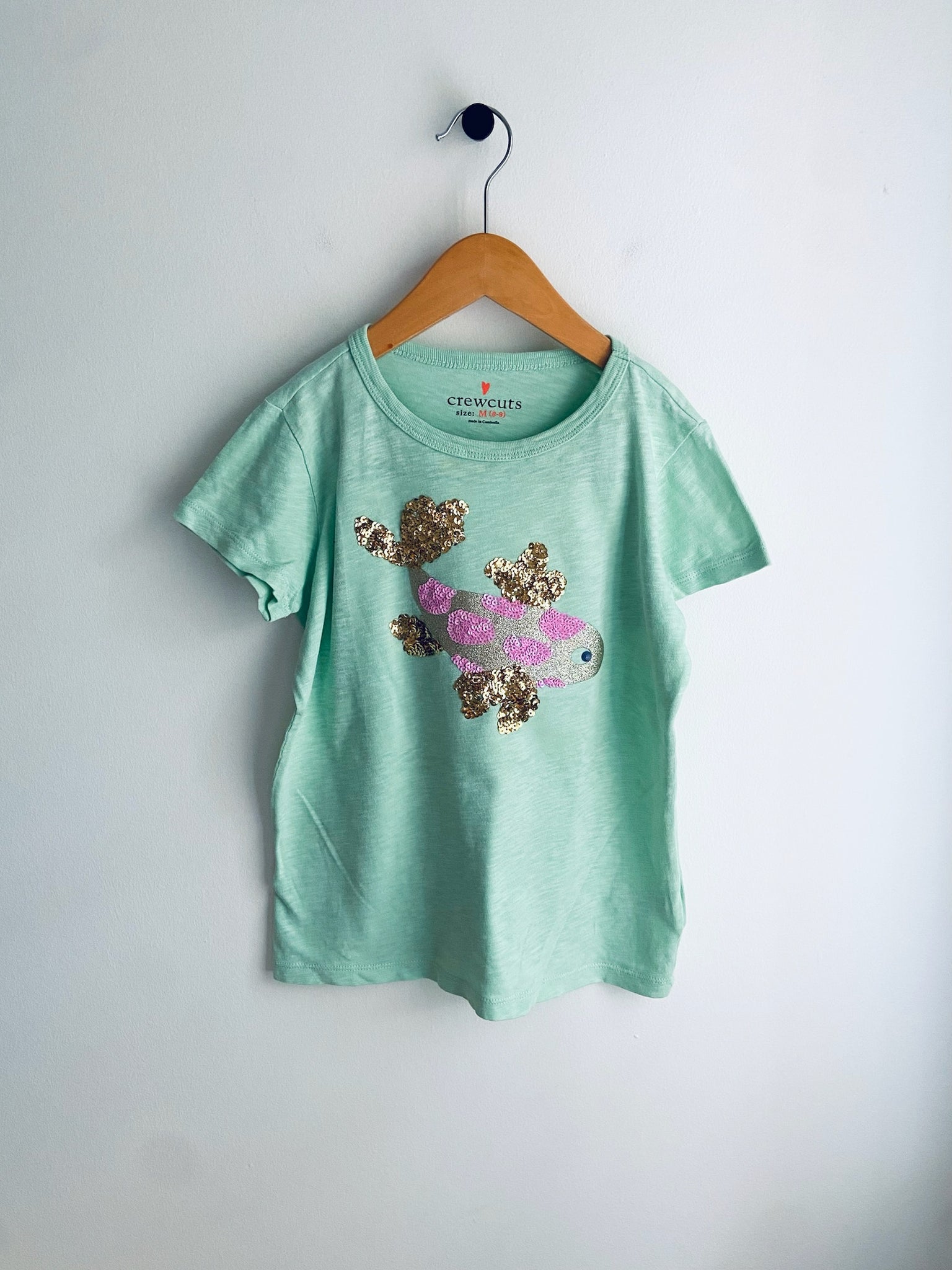 Crewcuts | Goldfish Sequin Graphic T-Shirt (8-9Y)