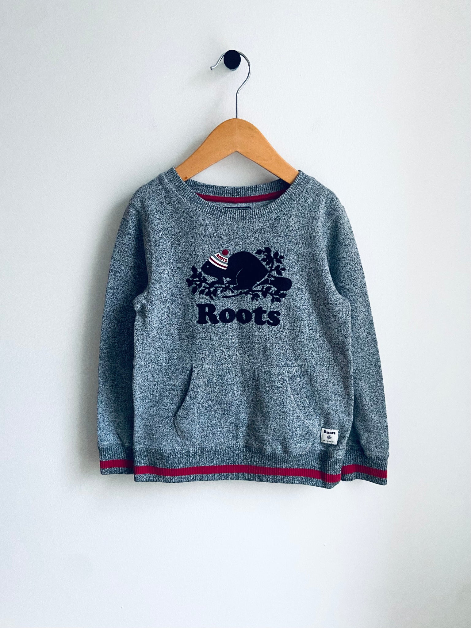 Roots | Salt & Pepper Winter Sweatshirt (5Y)