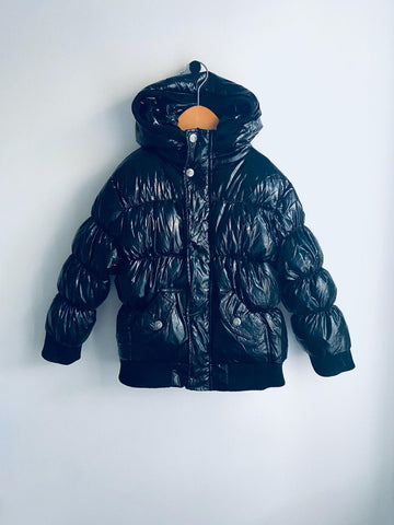 Appaman | Puffy Coat Black Glitter (5Y)