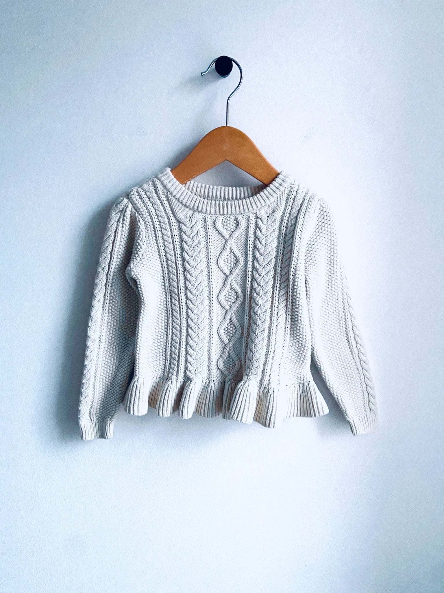 Gap | Cream Cable Knit Sweater (3Y)