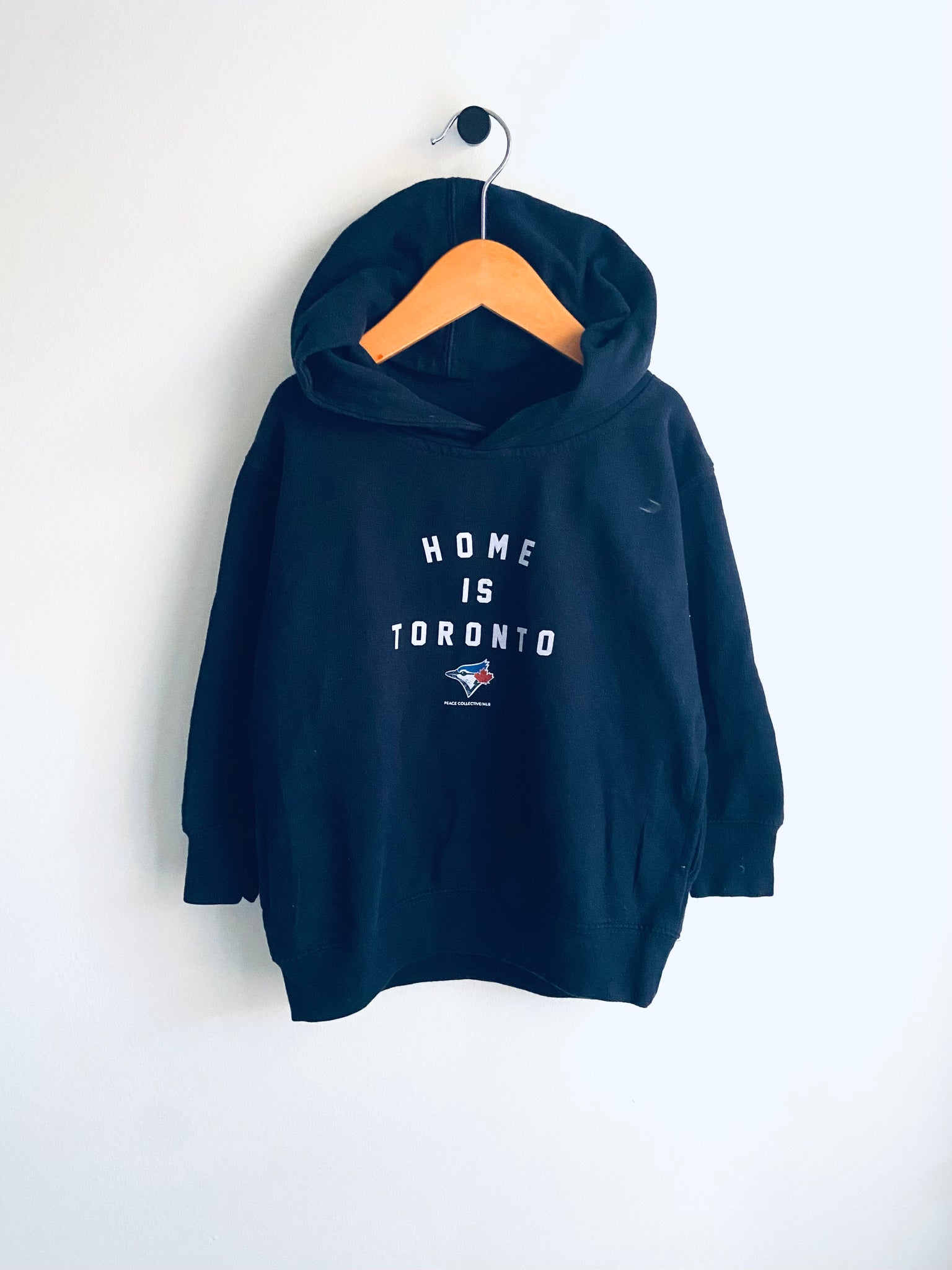 Peace Collective | Home is Toronto Blue Jays Pullover Hoodie (4Y)