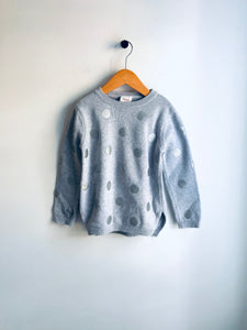 Seed Heritage | Grey Polkadot Sweater (4-5Y)