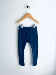 Zara | Plain Leggings Navy (4-5Y)