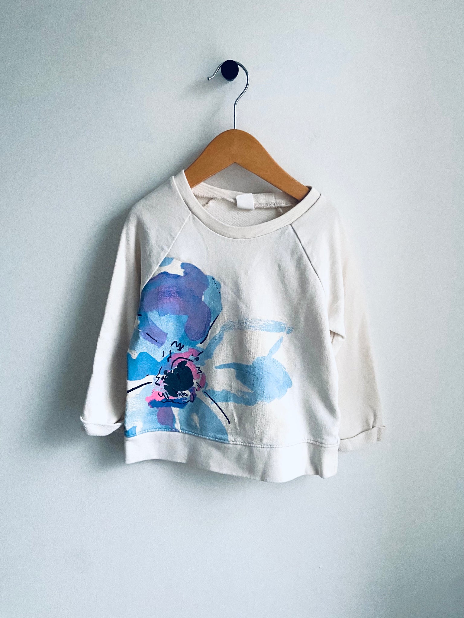 Gap | Abstract Floral Print Sweatshirt (4Y)