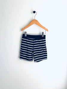 Gap | Navy Striped Pull On Shorts (2Y)