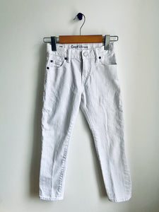 Gap | White Slim Jeans (7Y)