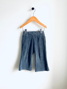 Mini Boden | Velour Wide Leg Pants (2Y)