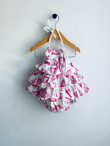 Independent Brand | Watermelon Bubble Romper (9M)