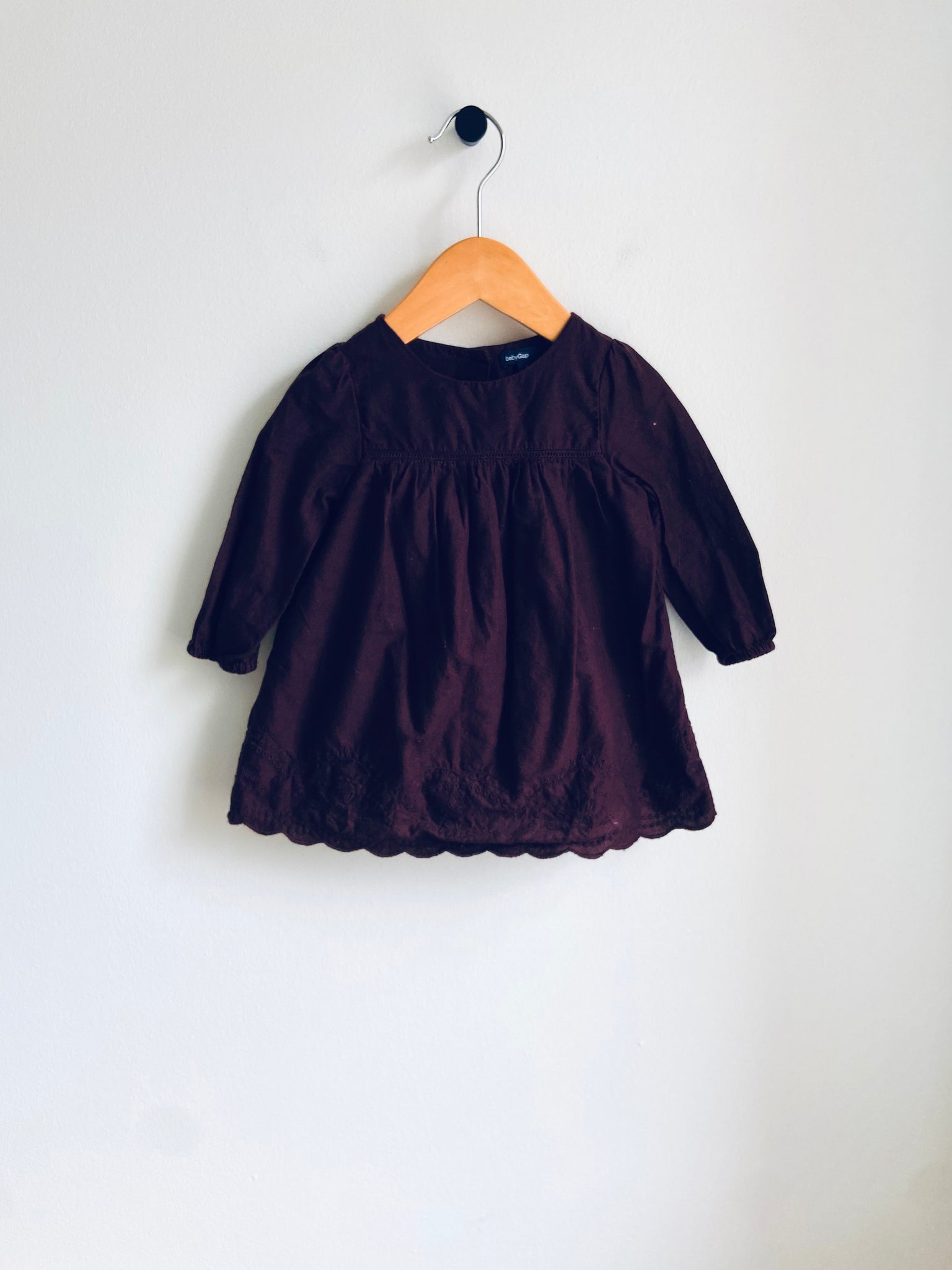 Gap | Purple Long Sleeve Dress (6-12M)