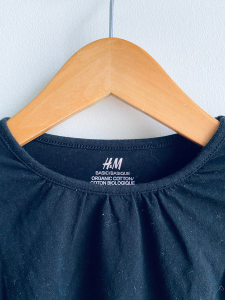 H&M | Organic Cotton Long Sleeve Top (1.5-2Y)