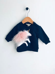 Cotton On Baby | Unicorn Pullover (0-3M)