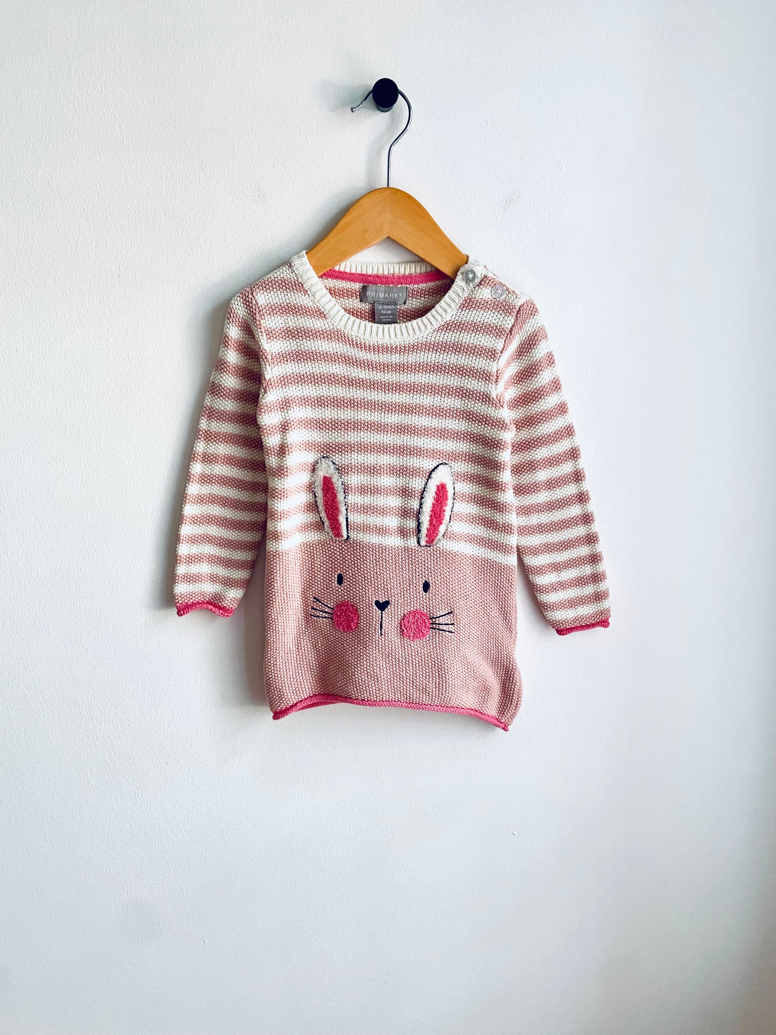 Primark | Bunny Sweater Dress (12-18M)