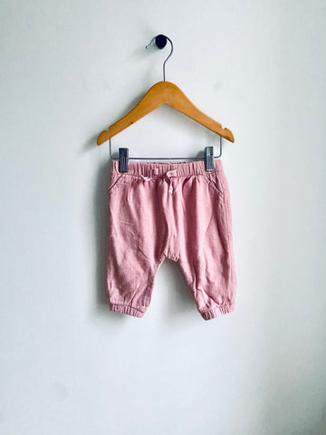 H&M | Lined Pull On Pants (4-6M)